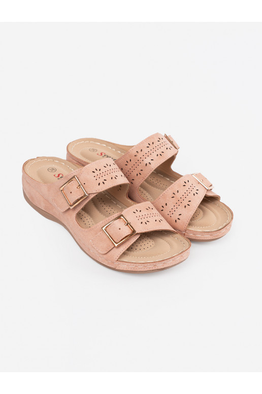 sandaalid   tumeroosad värvi