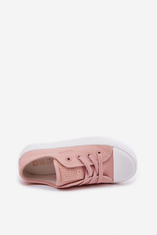 vabaaja jalanõud Laste jalanõud nööritavad Big Star RR374011 Tumeroosad värvi vabaaja jalanõud Laste jalanõud nööritavad Big Star RR374011 Tumeroosad värvi