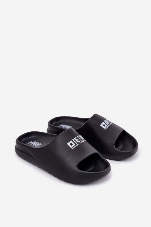 Kerged rannaplätud Sussid  Z Logo Big Star RR174A012 Must