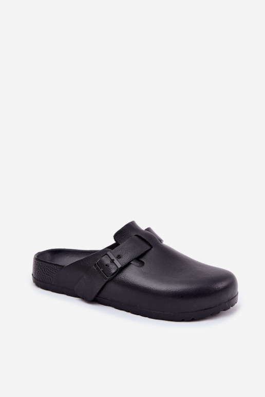 Kerged rannaplätud Sussid   neetide ja pandlaga Big Star RR174A022 Must