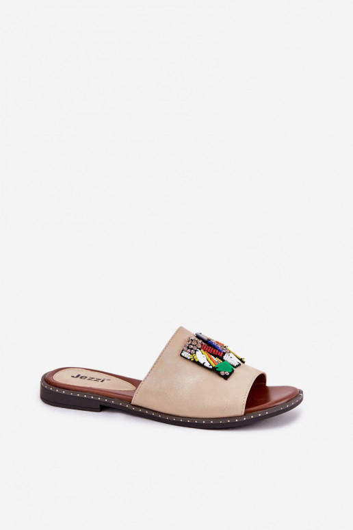 naiste plätud laiade nööridega kaunistustega Kuldset värvi Clelione