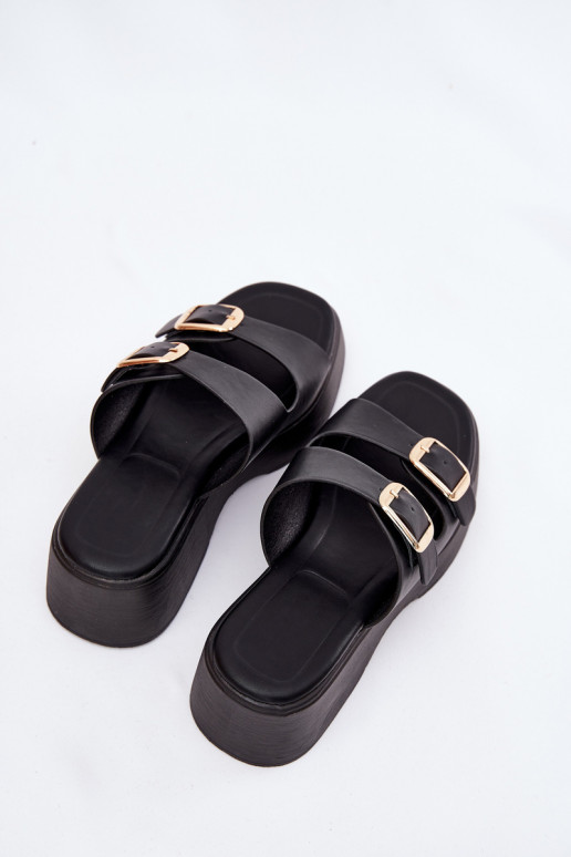 naiste plätud   neetide ja pandlaga Must Nitarelia