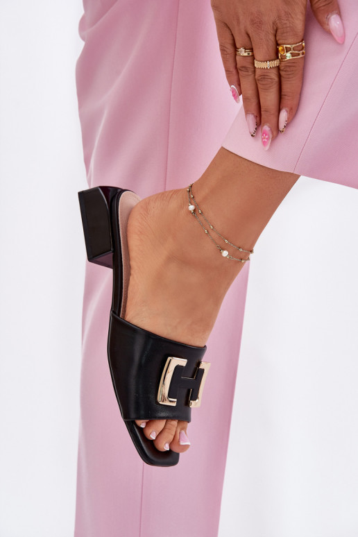 Elegantsed naiste plätud  Ze Kuldset värvim Detalem Vinceza 62229 Must Elegantsed naiste plätud  Ze Kuldset värvim Detalem Vinceza 62229 Must