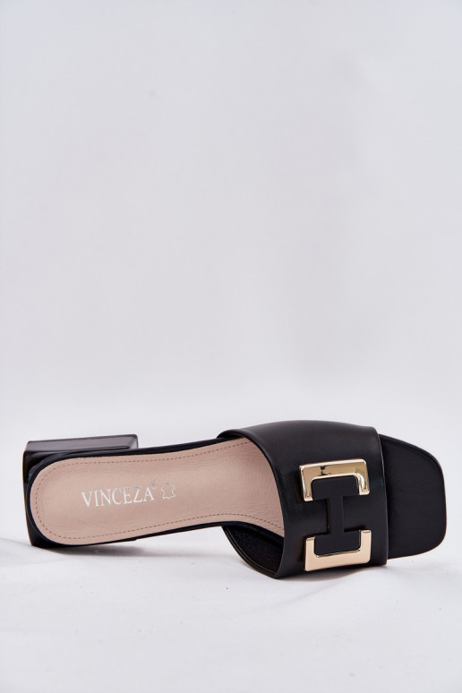 Elegantsed naiste plätud  Ze Kuldset värvim Detalem Vinceza 62229 Must Elegantsed naiste plätud  Ze Kuldset värvim Detalem Vinceza 62229 Must