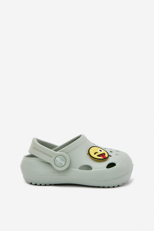 Sussid Laste jalanõud Kerged rannaplätud Z Przypinką LEMIGOSE 880 mündiroheline