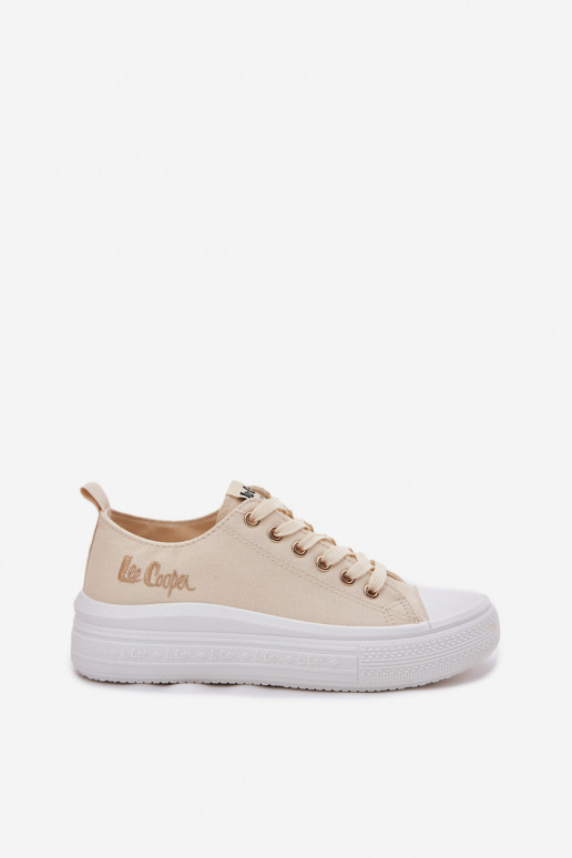 naiste saapad platvormiga Lee Cooper LCW-24-44-2464L beeži värvi naiste saapad platvormiga Lee Cooper LCW-24-44-2464L beeži värvi