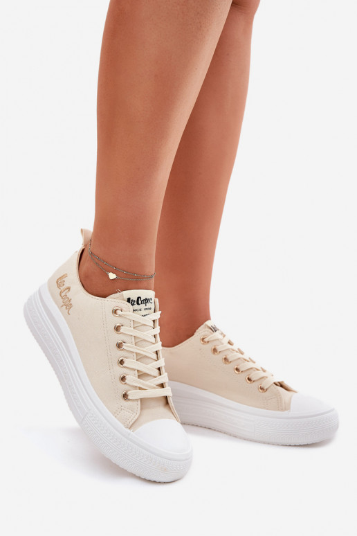 naiste saapad platvormiga Lee Cooper LCW-24-44-2464L beeži värvi naiste saapad platvormiga Lee Cooper LCW-24-44-2464L beeži värvi