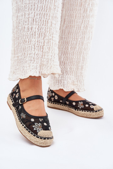 espadrillid Z Haftem platvormiga Must Laxisa 2