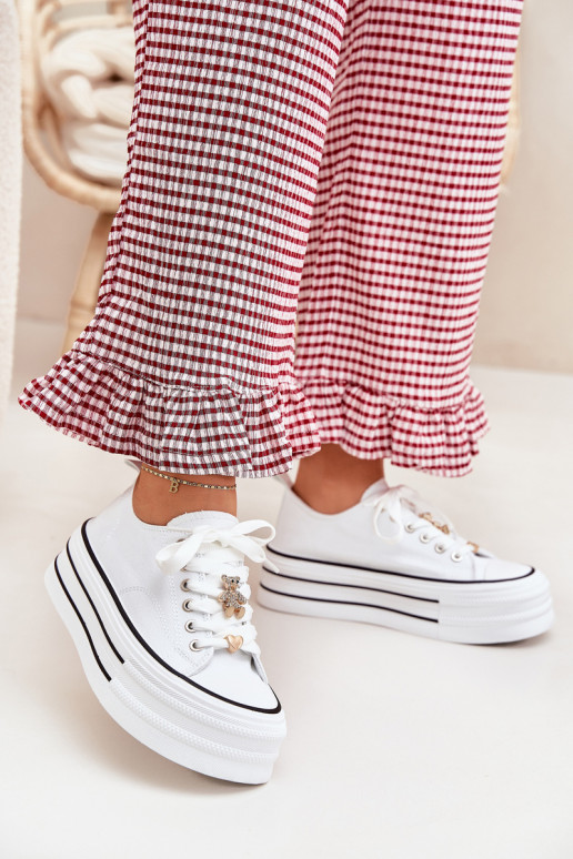 naiste saapad platvormiga Ze Kuldset värvimi Przypinkami valget värvi Fiorina naiste saapad platvormiga Ze Kuldset värvimi Przypinkami valget värvi Fiorina