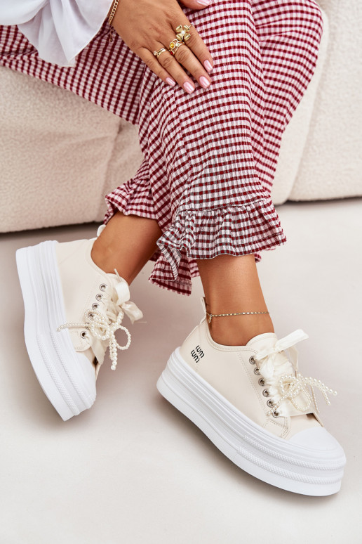 naiste saapad platvormiga  m beeži värvi Tivora naiste saapad platvormiga  m beeži värvi Tivora