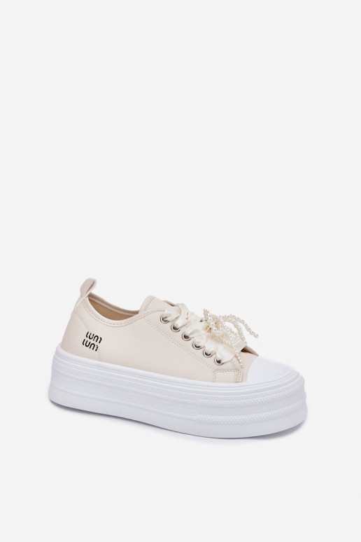 naiste saapad platvormiga  m beeži värvi Tivora naiste saapad platvormiga  m beeži värvi Tivora