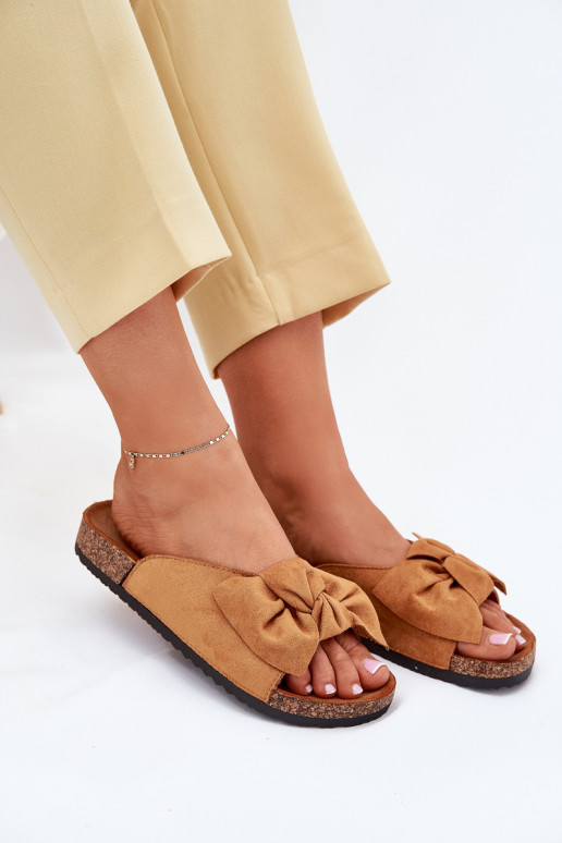 naiste plätud  Kokardką pruunid värvi Seressa naiste plätud  Kokardką pruunid värvi Seressa