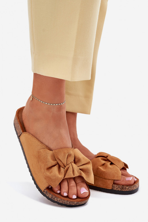 naiste plätud  Kokardką pruunid värvi Seressa naiste plätud  Kokardką pruunid värvi Seressa