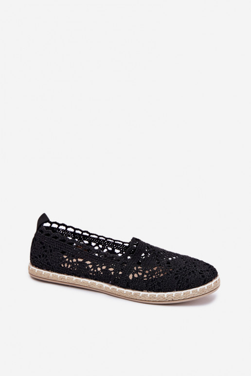 pitsilised espadrillid  Must Adelira pitsilised espadrillid  Must Adelira