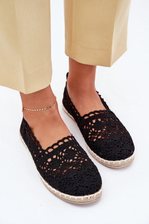 pitsilised espadrillid  Must Adelira pitsilised espadrillid  Must Adelira