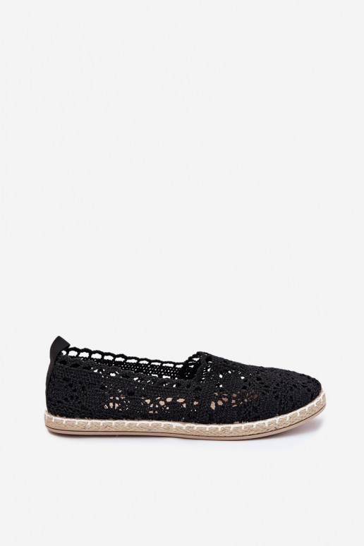 pitsilised espadrillid  Must Adelira pitsilised espadrillid  Must Adelira