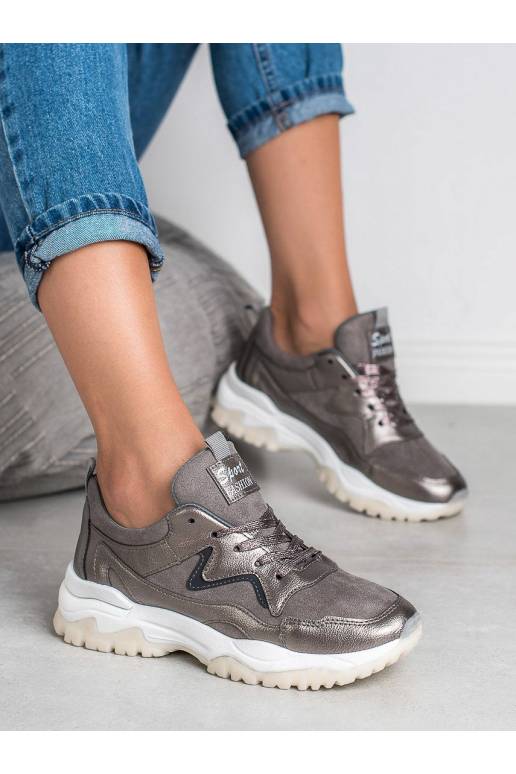 Halli värvi spordijalatsid BRD9715GUN Halli värvi spordijalatsid BRD9715GUN