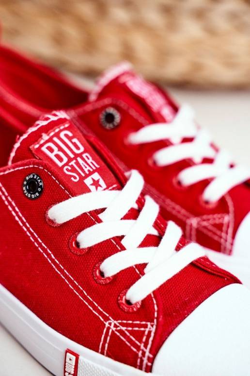 Sieviešu apavi Big Star Sarkanas...