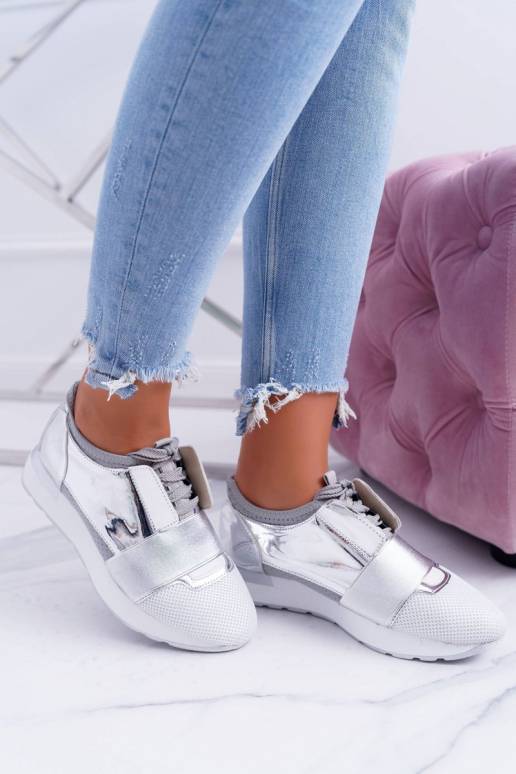 Lu Boo Hõbedat värvi Sportliku... Lu Boo Hõbedat värvi Sportliku...