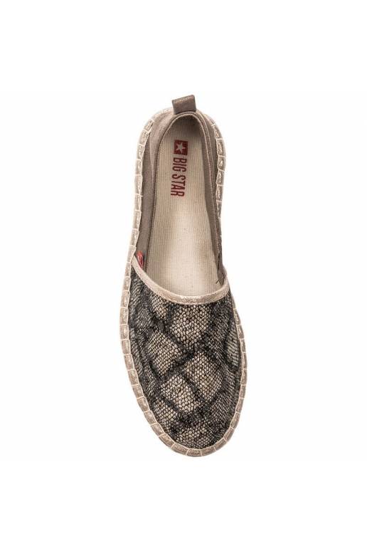 Espadrillid Big Star BAT_FF274A515 GOLD Espadrillid Big Star BAT_FF274A515 GOLD