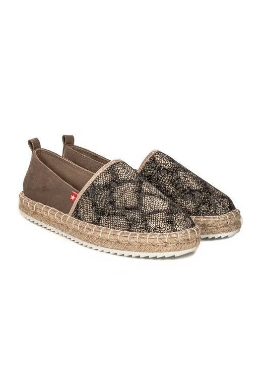 Espadrillid Big Star BAT_FF274A515 GOLD Espadrillid Big Star BAT_FF274A515 GOLD