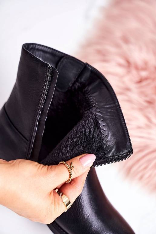 Siltināti Sieviešu puszābaki ar... Siltināti Sieviešu puszābaki ar...