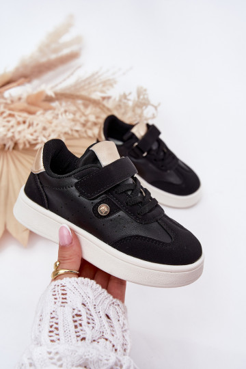 spordijalatsid  tüüpi jalanõud Laste krõpsudega kinnitatav Must Zarina