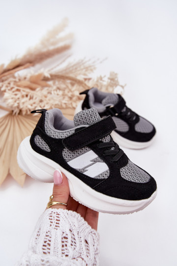 spordijalatsid  tüüpi jalanõud Laste jalanõud krõpsudega kinnitatav -Halli värvi Selinea