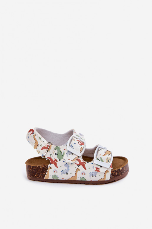 Laste sandaalid  neetide ja pandlaga  Mitmevärvilised Thessa Laste sandaalid  neetide ja pandlaga  Mitmevärvilised Thessa