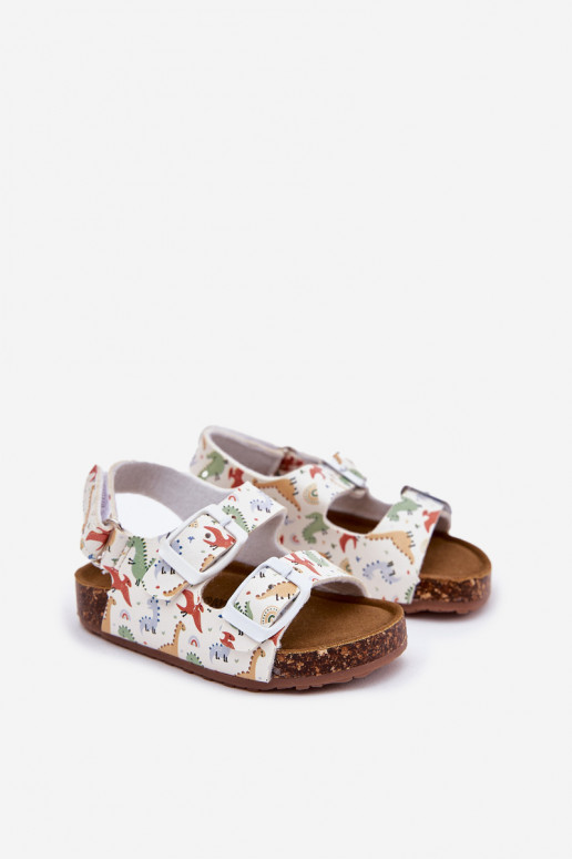 Laste sandaalid  neetide ja pandlaga  Mitmevärvilised Thessa Laste sandaalid  neetide ja pandlaga  Mitmevärvilised Thessa