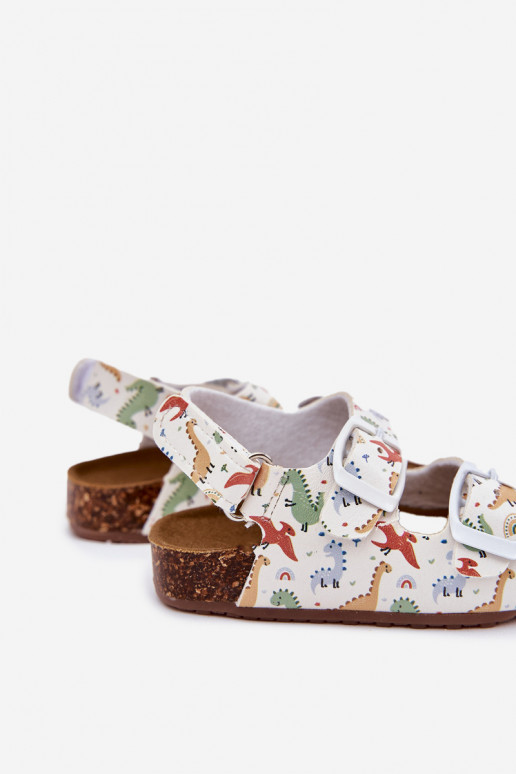 Laste sandaalid  neetide ja pandlaga  Mitmevärvilised Thessa Laste sandaalid  neetide ja pandlaga  Mitmevärvilised Thessa