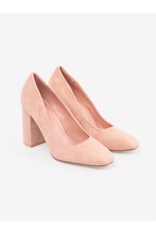  tumeroosad värvi poolsaapad kõrge kontsaga