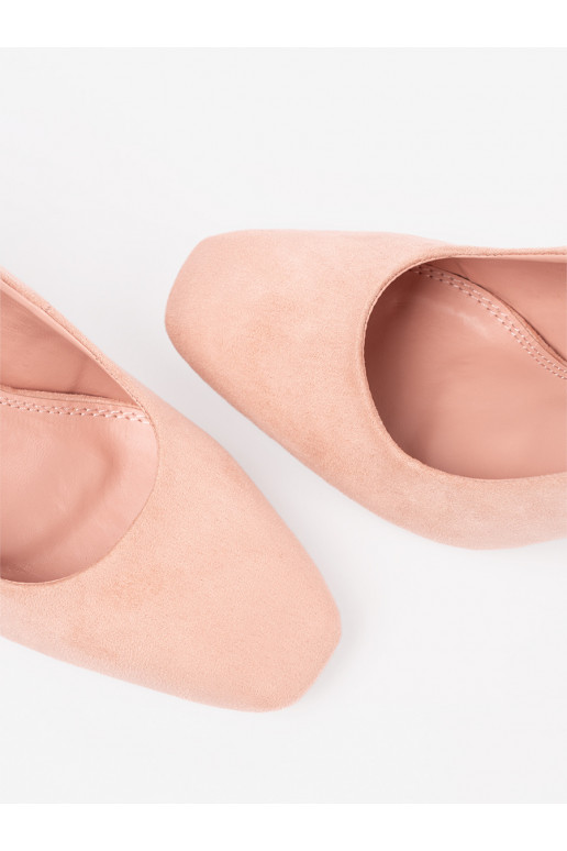  tumeroosad värvi poolsaapad kõrge kontsaga