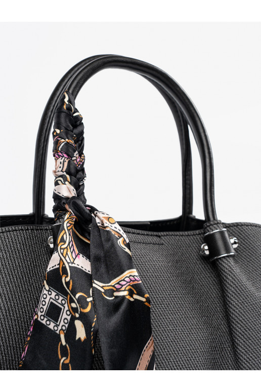 Mustad średnia Käekott z ozdobną chustą Mustad średnia Käekott z ozdobną chustą