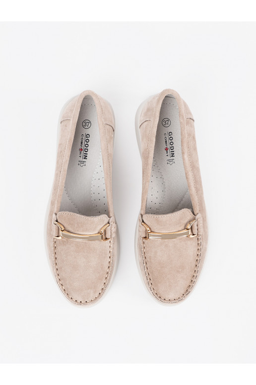 beeži värvi mokassiinid 