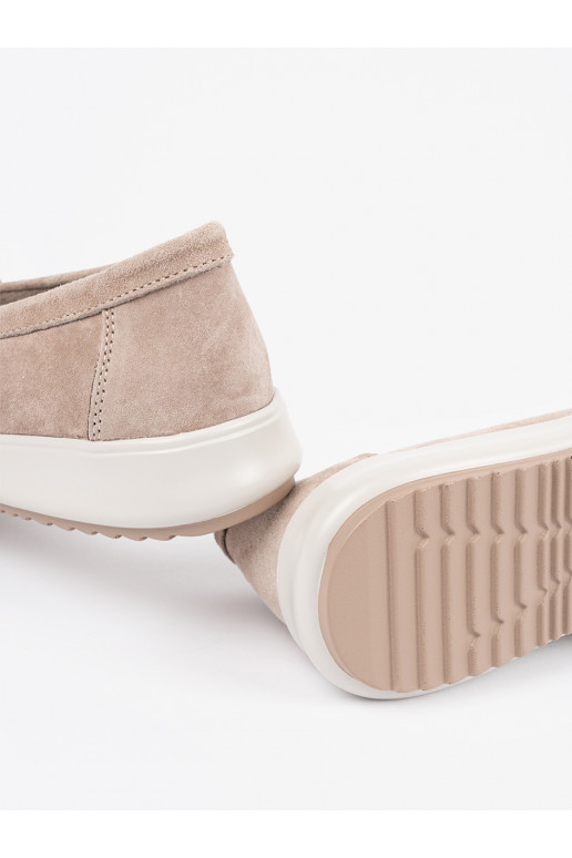 beeži värvi mokassiinid 