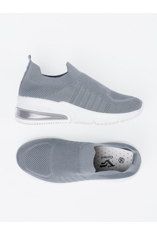 Spordistiilis kingad  halli värvi