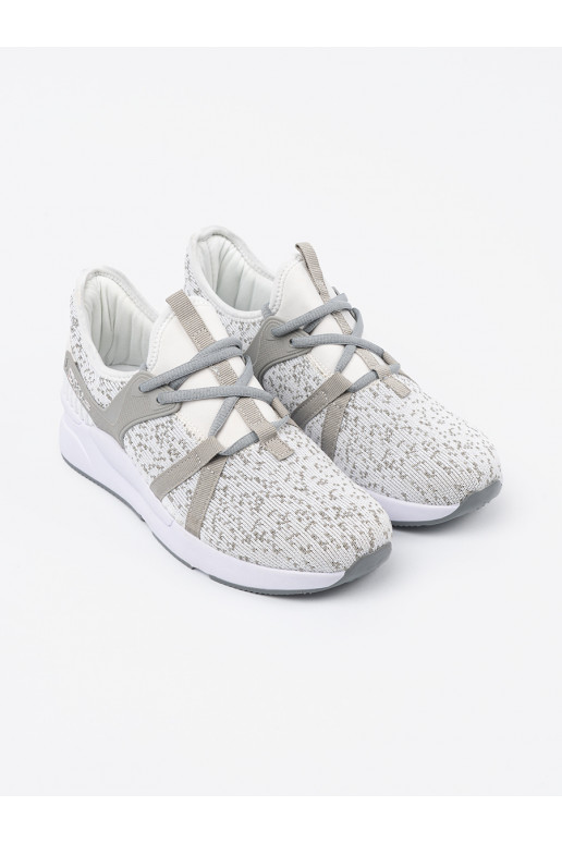 Spordistiilis kingad valge värv-halli värvi