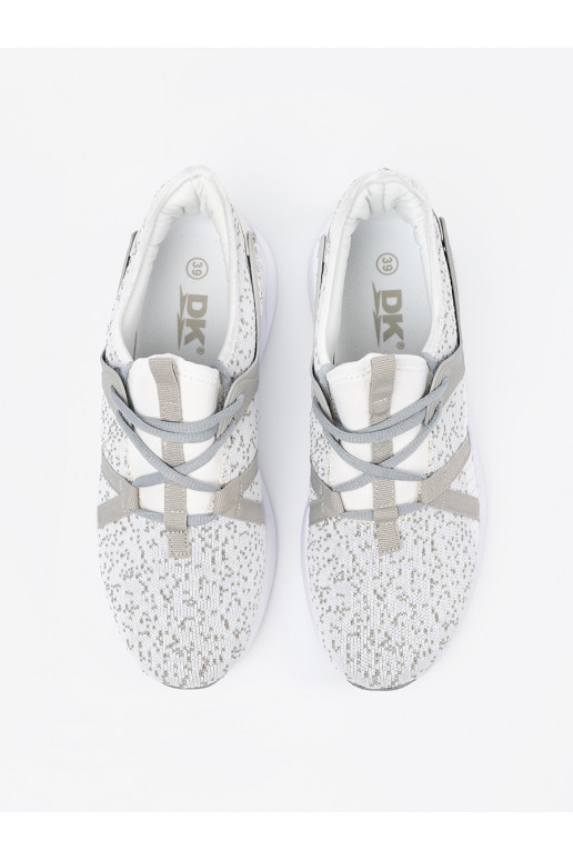 Spordistiilis kingad valge värv-halli värvi