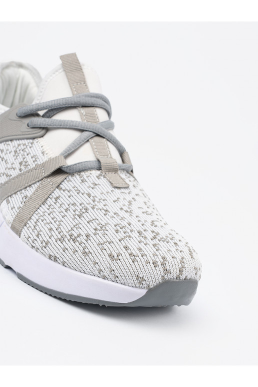 Spordistiilis kingad valge värv-halli värvi