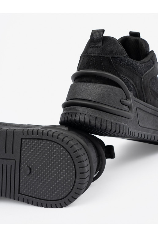 Moekad vabaajajalatsid z koronką Mustad