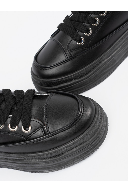 vabaaja jalanõud Mustad platvormiga