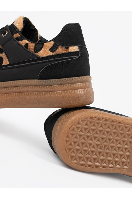  Mustad Naiste kingad z wstawkami 