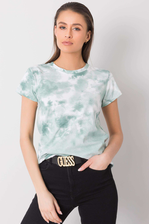 Roheline ja valge t-särk Annette