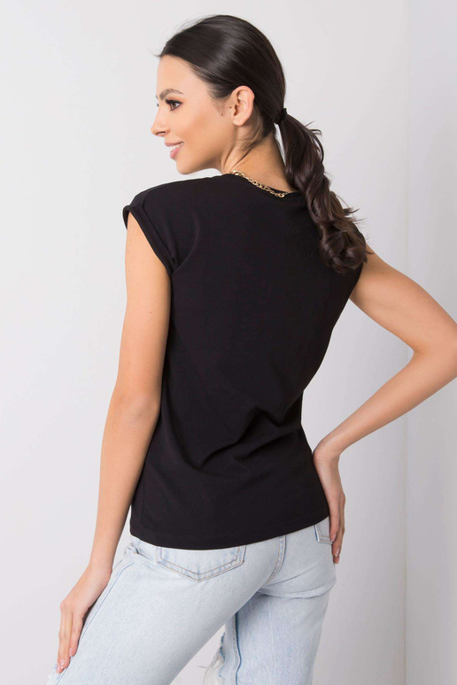 Must Elisabetta T-särk Must Elisabetta T-särk