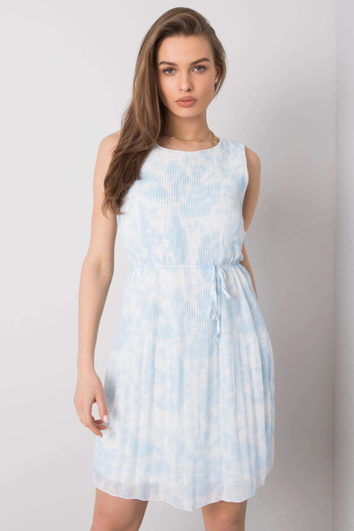 Helesinine lipsuga värvitav kleit...