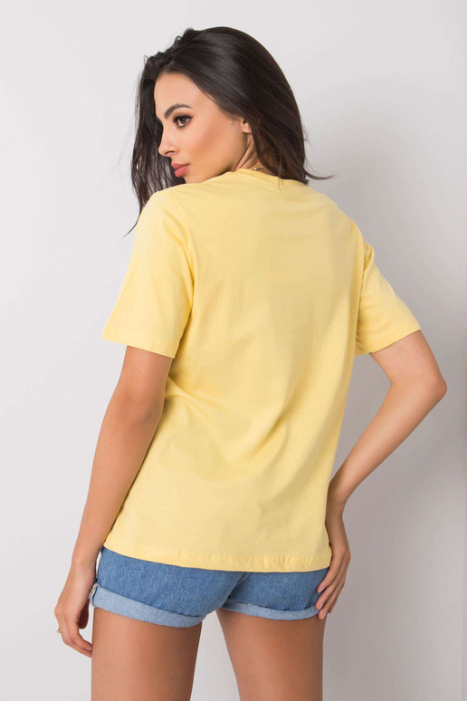 Kollane t-särk Gloria trükiga Kollane t-särk Gloria trükiga