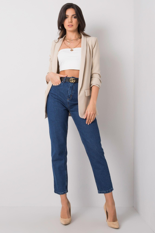 Tumesinised mom fit püksid Belinha...