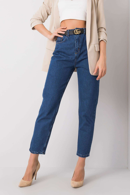 Tumesinised mom fit püksid Belinha...