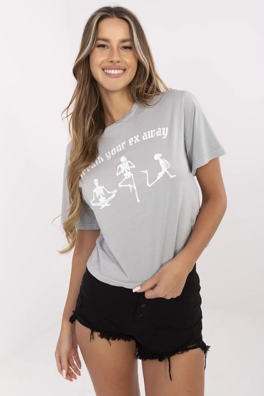 Hall Piper RUE PARIS trükiga T-särk Hall Piper RUE PARIS trükiga T-särk